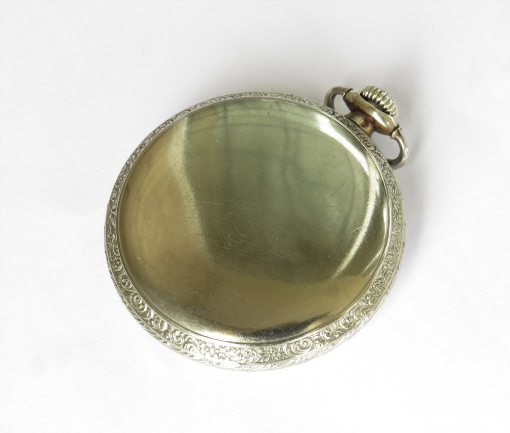 Antique Longines pocket watch, 1919 View IV