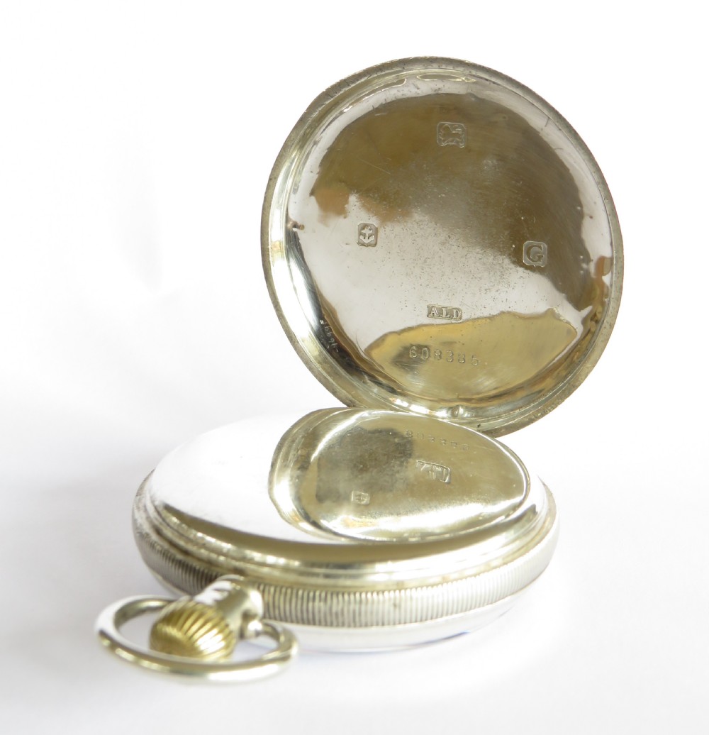Silver Revue pocket watch, 1931 View IV