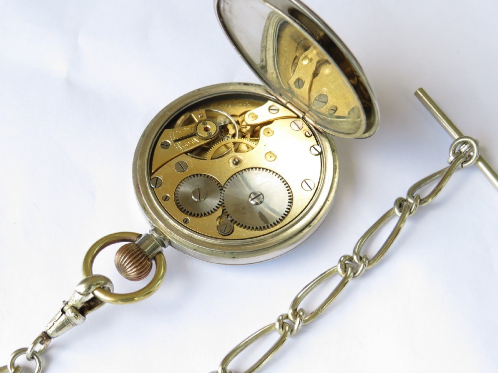 Antique pocket watch and chain View IV