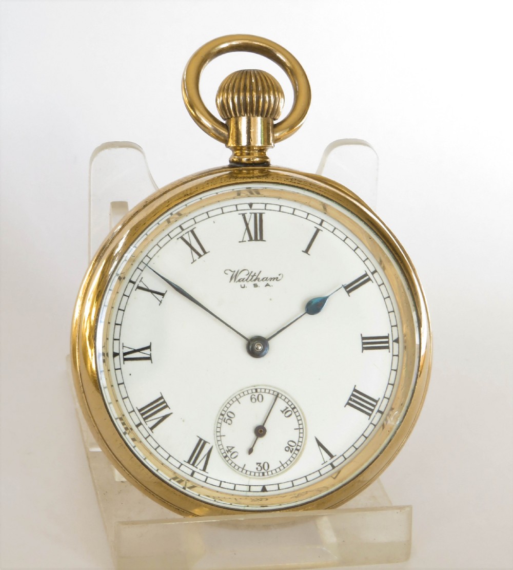 Antique Waltham pocket watch, 1926 View II