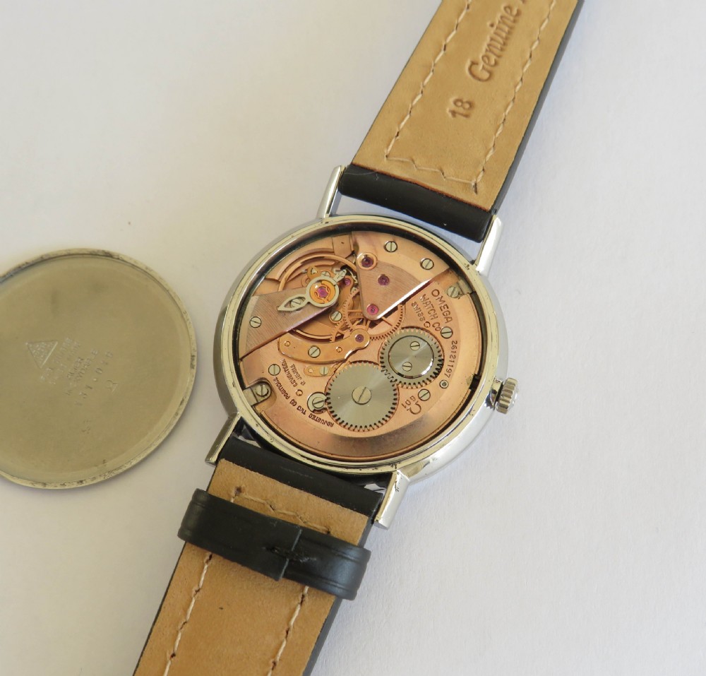 Gents Omega Geneve wrist watch, 1968 View III