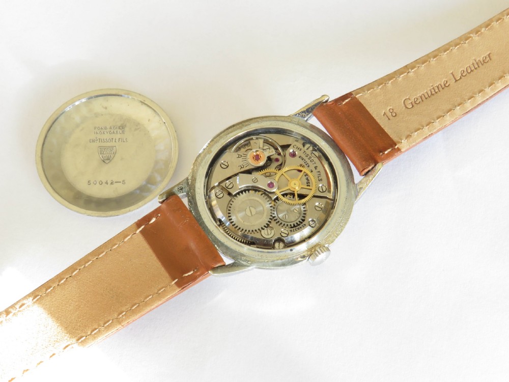 Gents Tissot wrist watch, 1958 View II