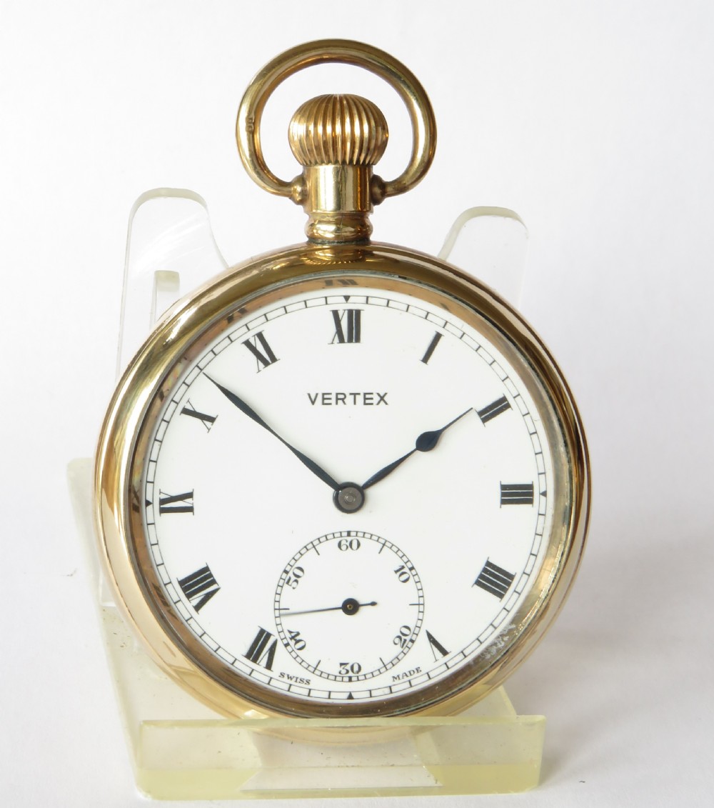 1940s Vertex pocket watch for British Rail View II