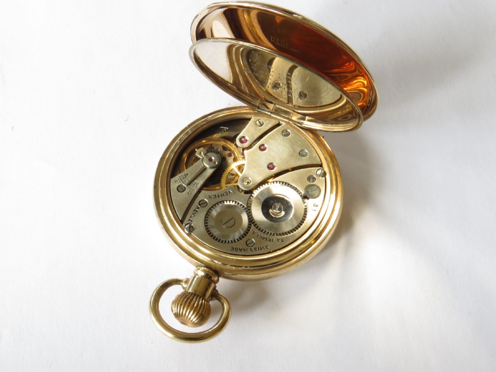 1940s Vertex pocket watch for British Rail View IV