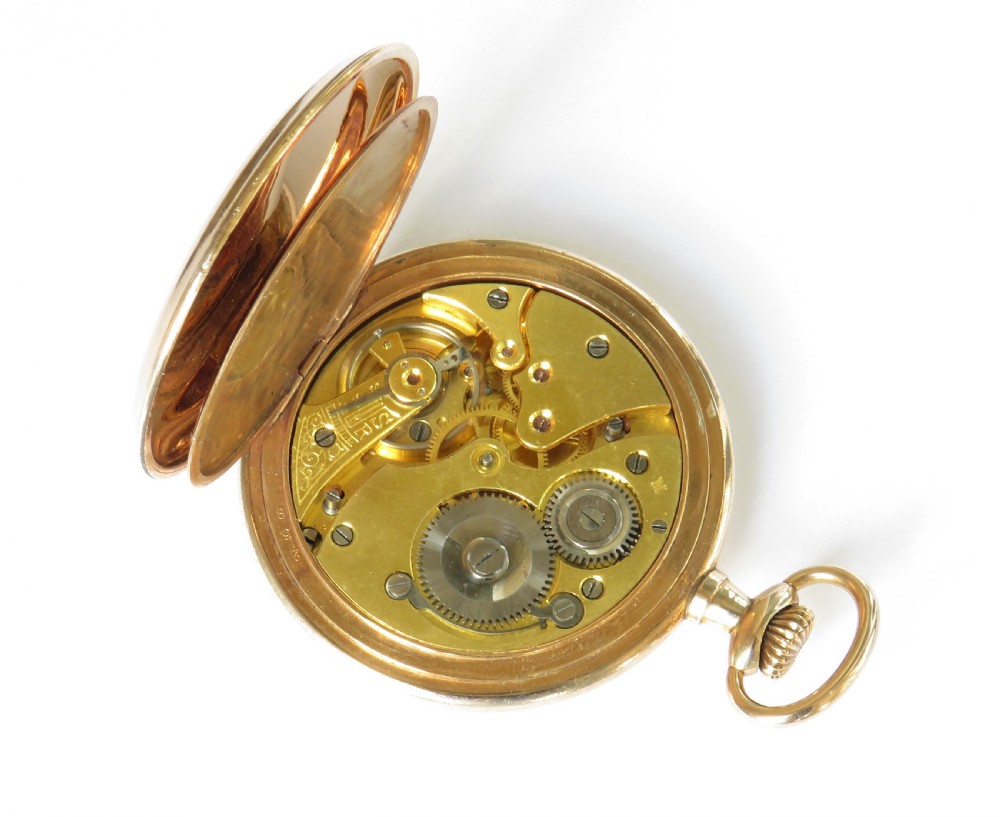 1930s full hunter pocket watch View III