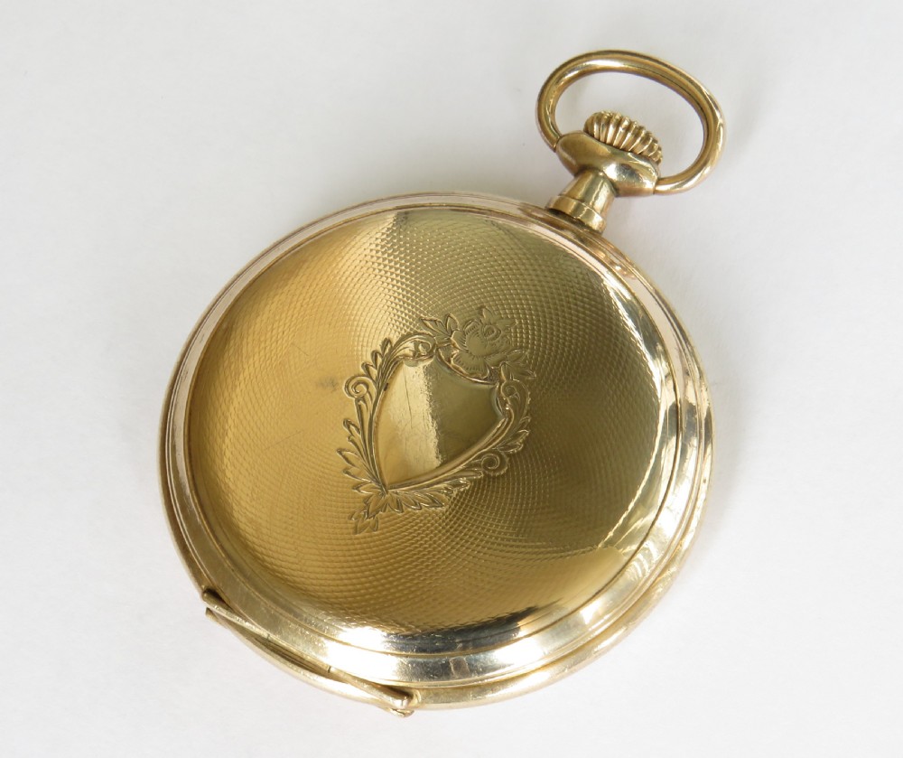 1930s full hunter pocket watch View VI