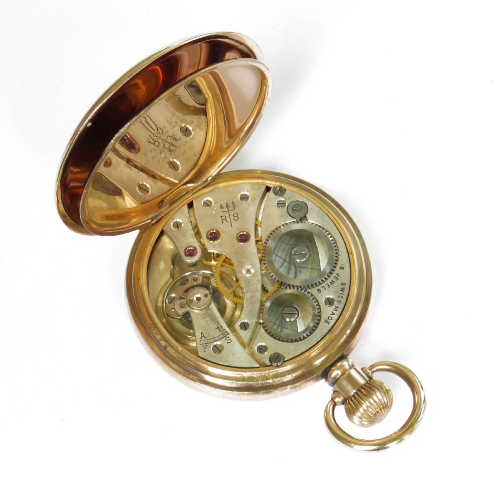 Antique Rotherham & Sons pocket watch View III