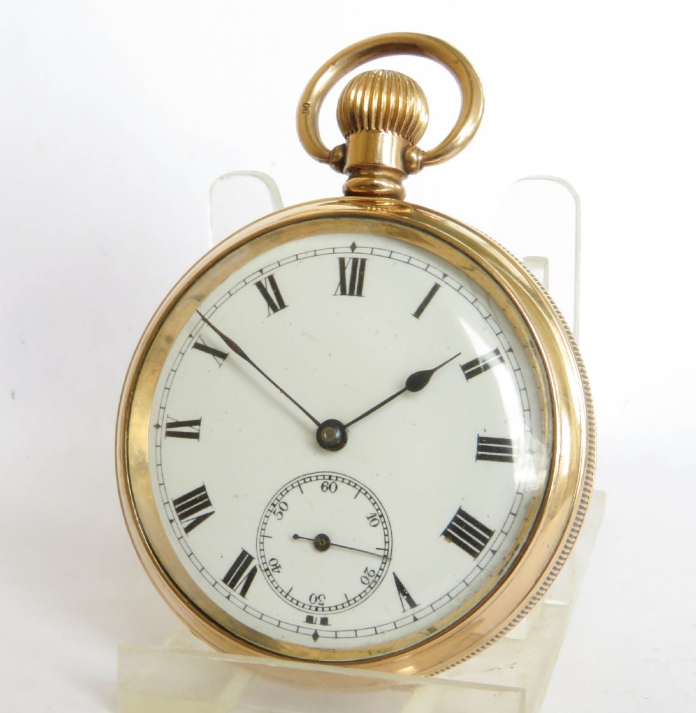 Antique Swiss lever pocket watch, nicely decorated movement