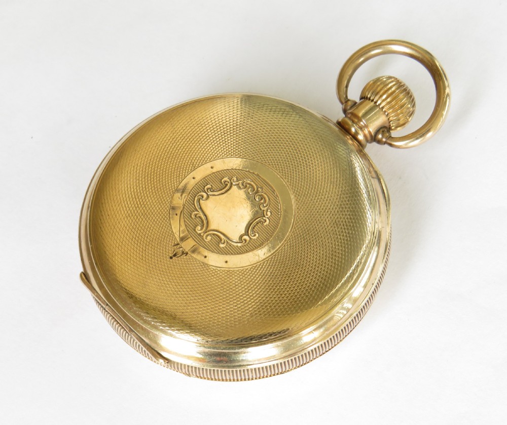 Antique Swiss lever pocket watch, nicely decorated movement View V