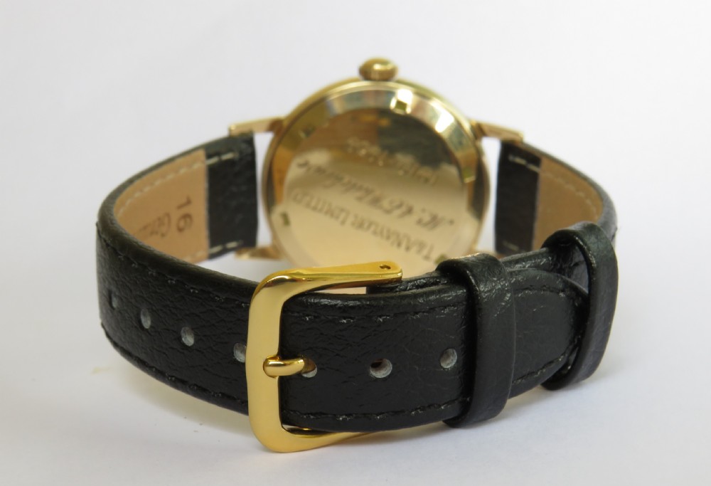 Gents 9ct gold Zodiac wrist watch, 1959 View V