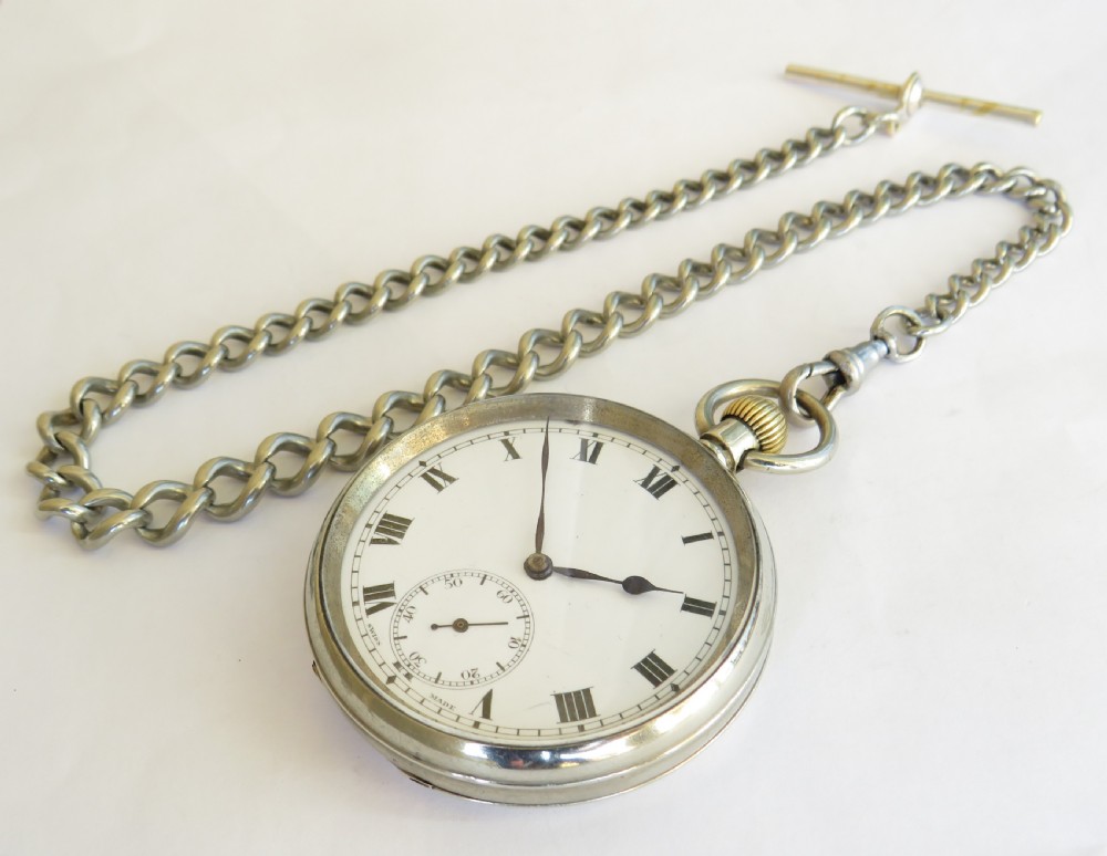 Antique Revue pocket watch and chain View II