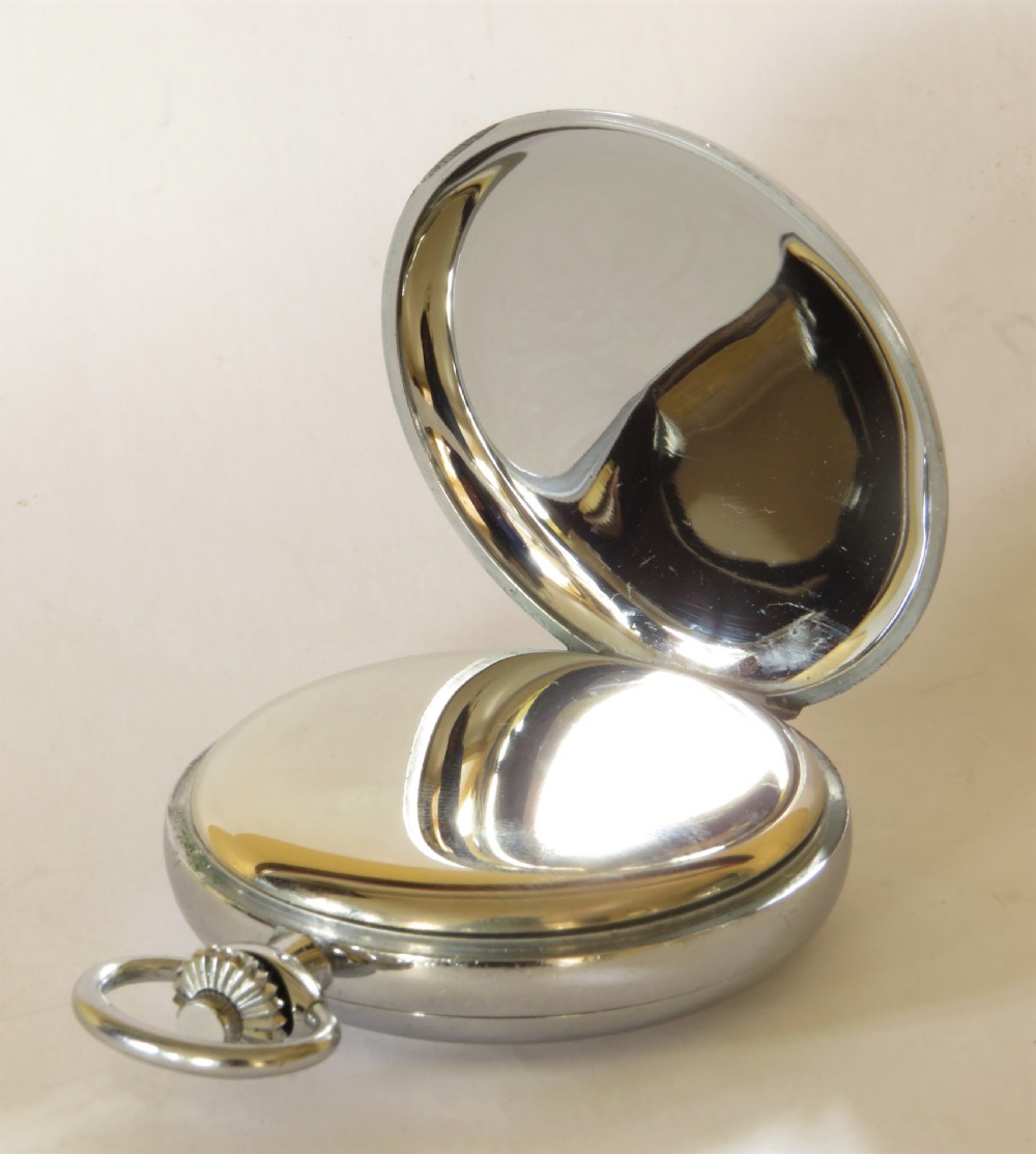 1960s Nero Lemania pocket watch and chronograph, British Railways  View III