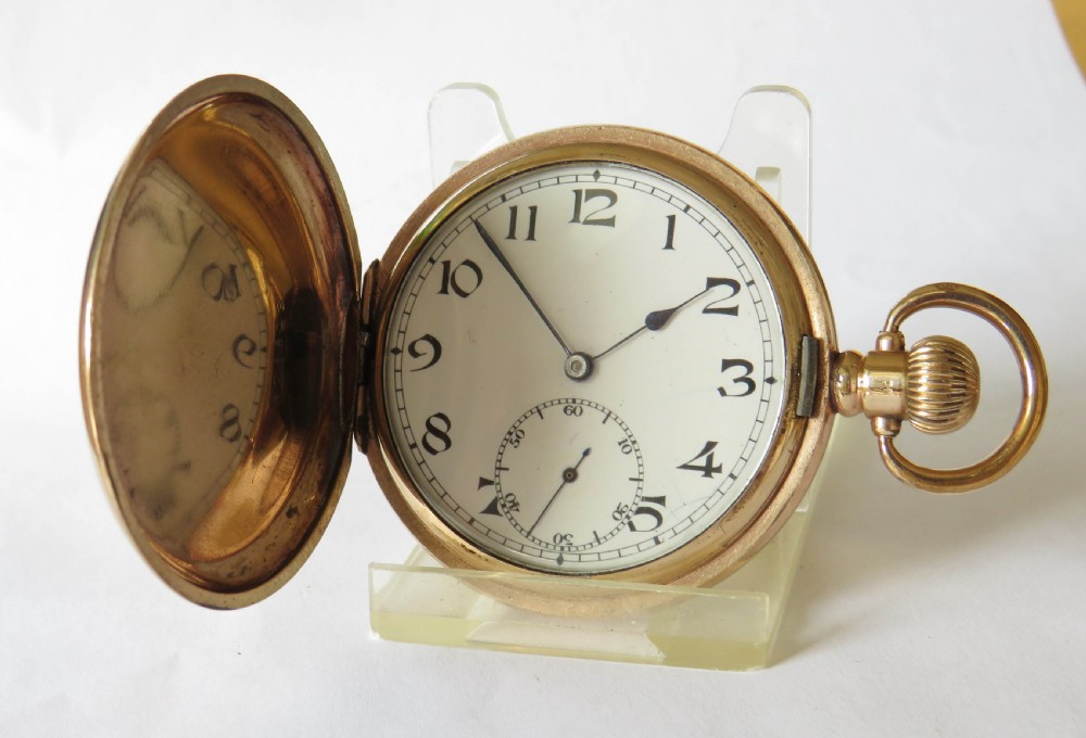 Antique Record full hunter pocket watch