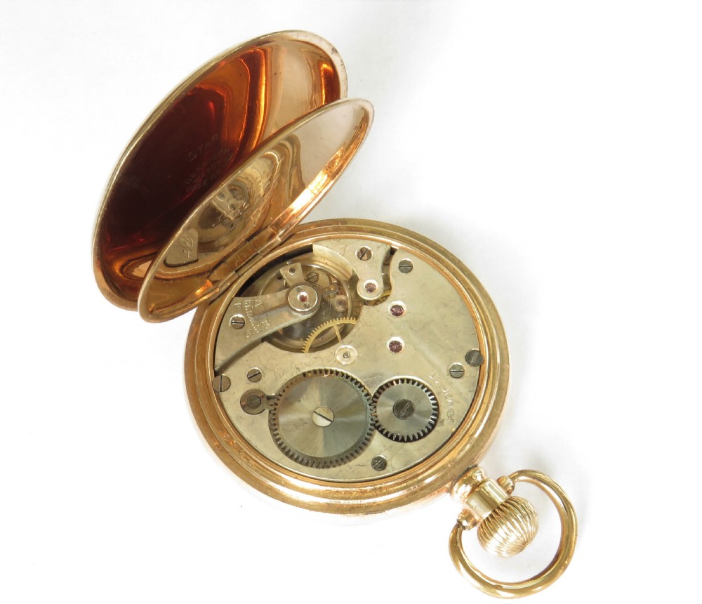 Antique Record full hunter pocket watch View IV