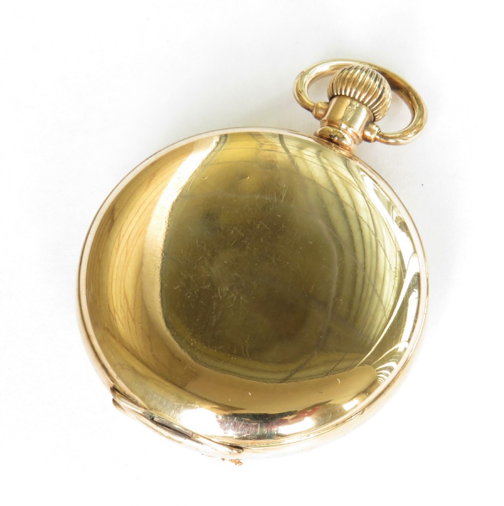 Antique Record full hunter pocket watch View V