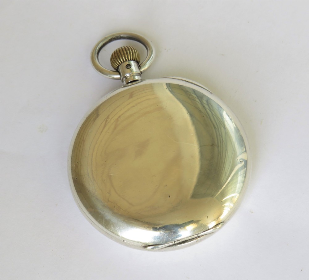 Antique Stauffer & Co IWC silver pocket watch View IV