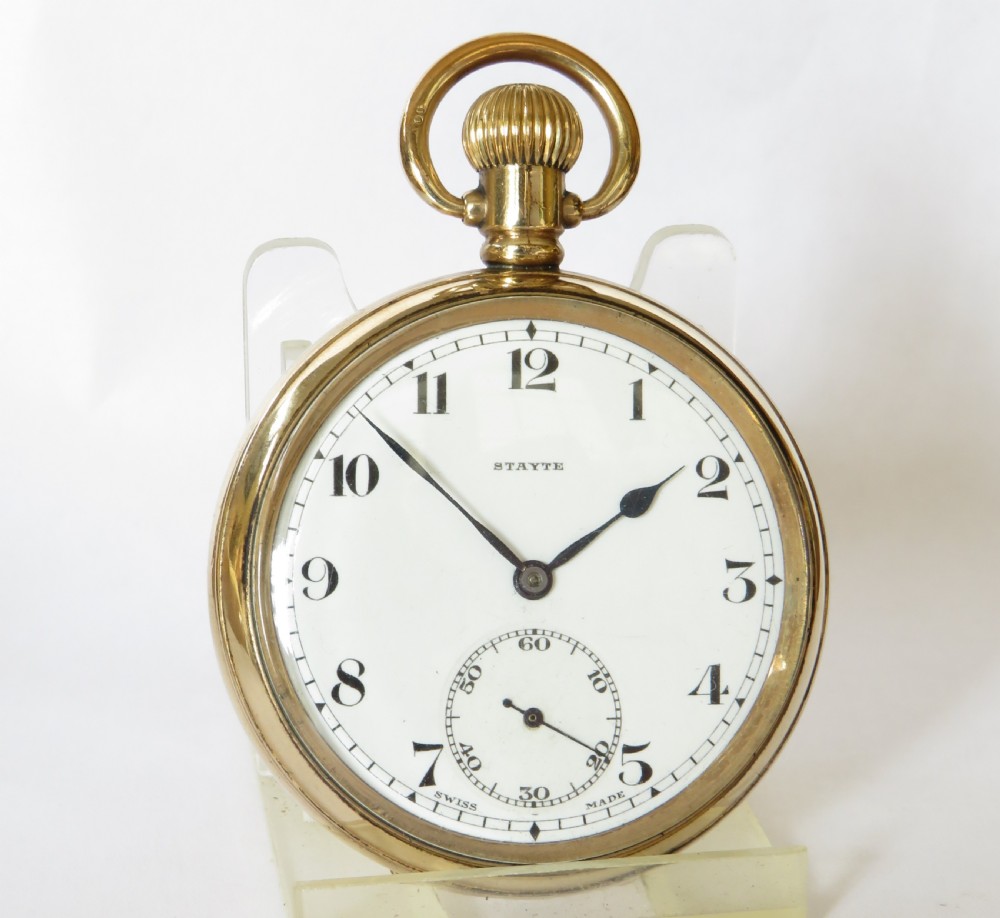 1920s Stayte pocket watch by Tavannes View II