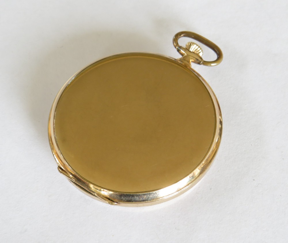 1930s pocket watch, Edward of Glasgow View IV