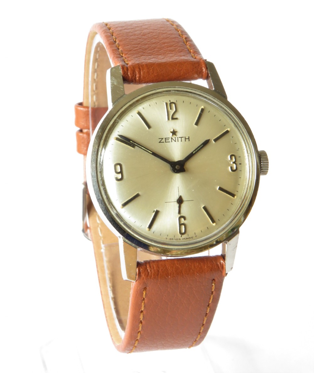 Gents Zenith wrist watch, 1967 View II