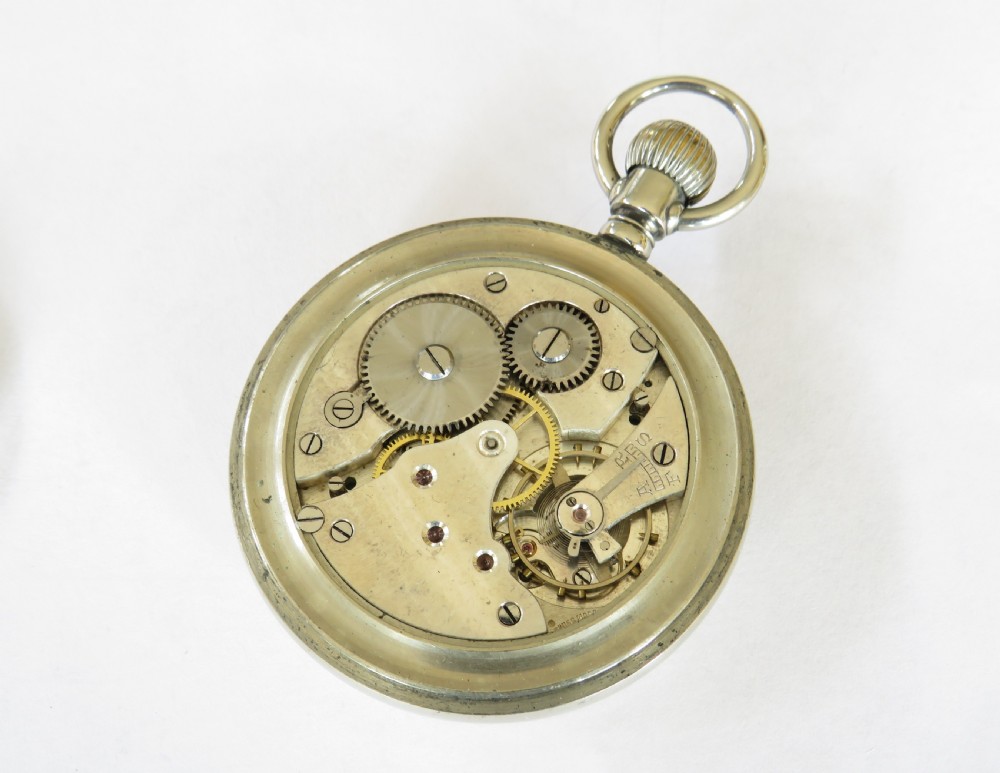 Large antique Swiss pocket watch View III