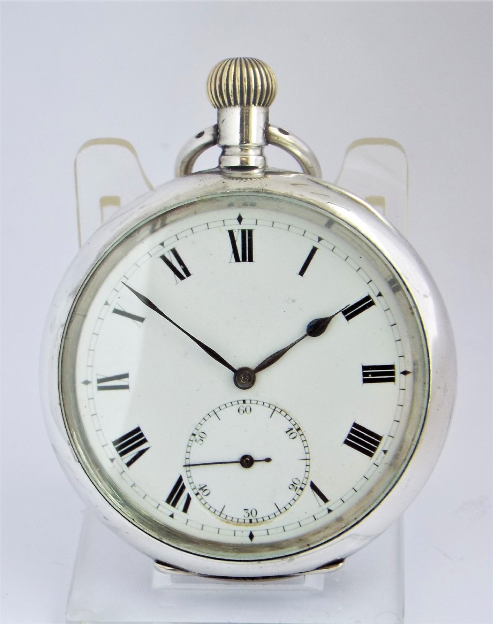 Antique  silver Electa pocket watch. 1918
