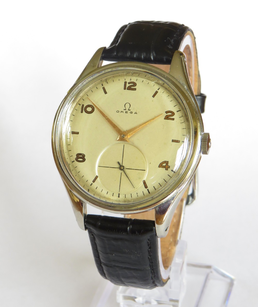 Gents Omega Jumbo wrist watch, 1951