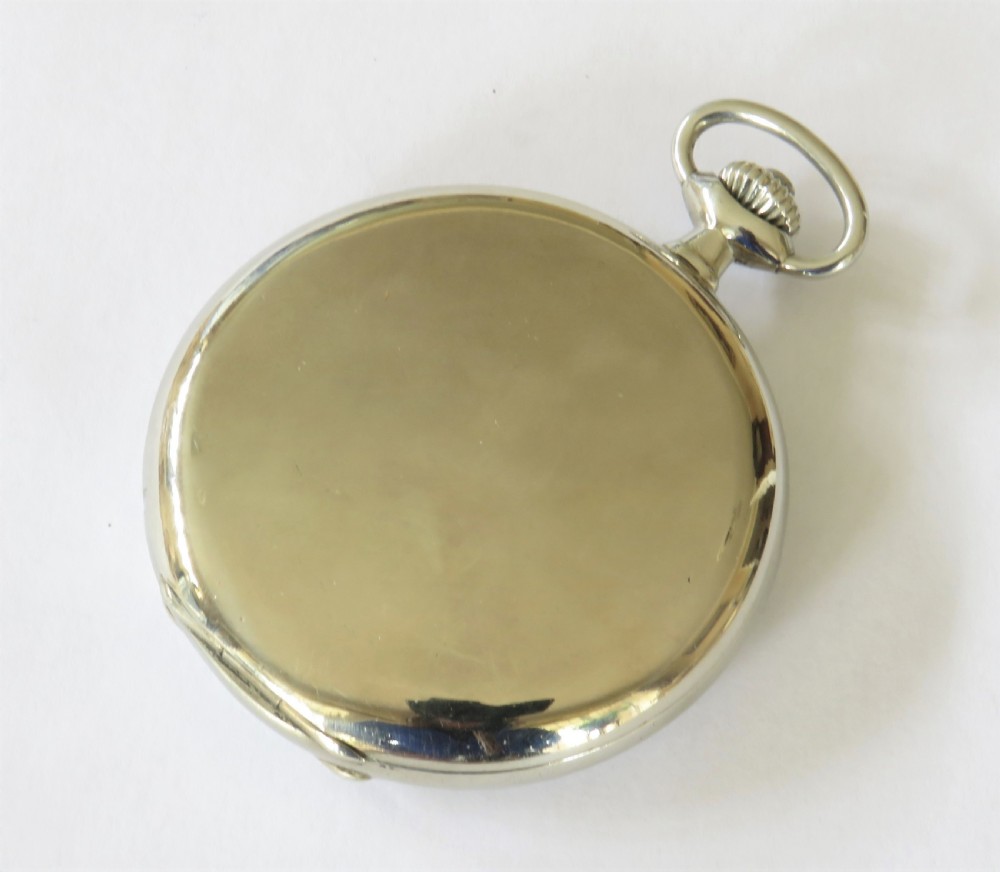 1933 Omega full hunter pocket watch View V