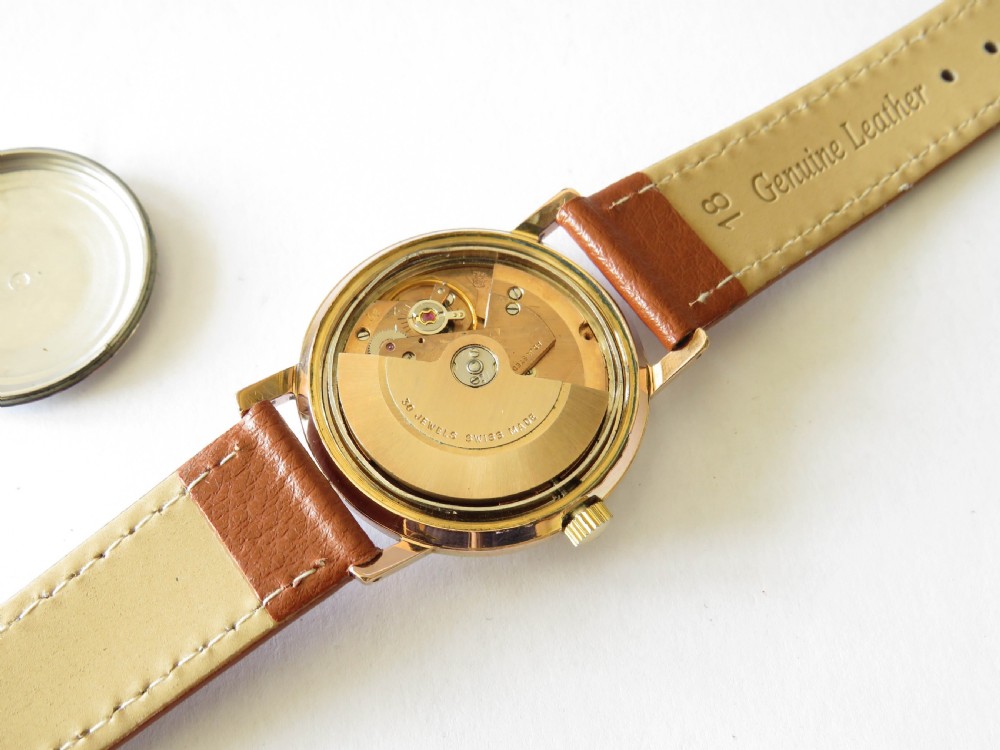 Gents 1950s Felicia De Luxe wrist watch View V