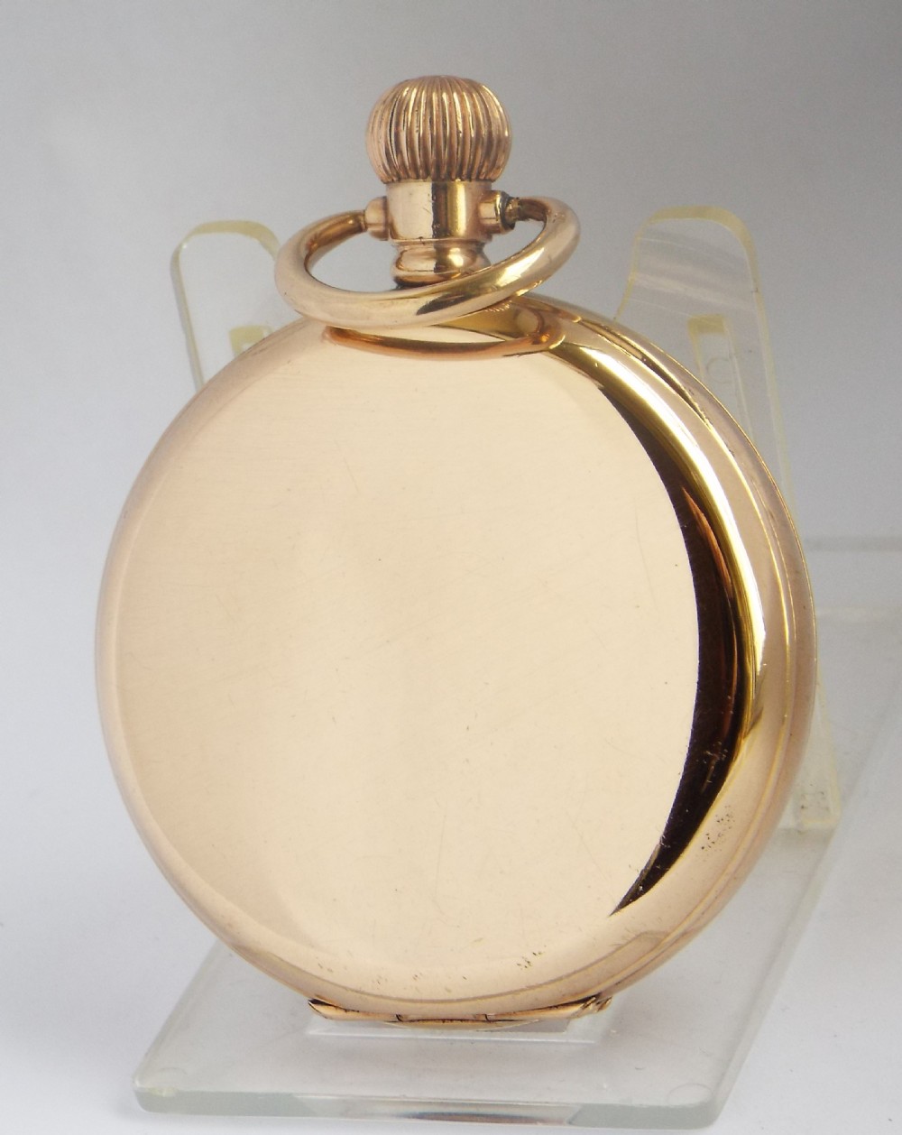 Antique 1920s Matwil full hunter pocket watch. View III