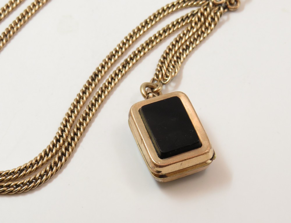 Early 20th Century rolled gold watch albert View III