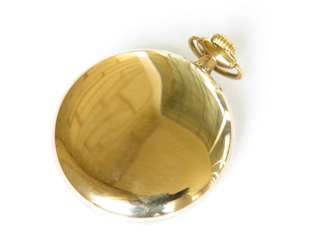 Elgin B W Raymond railroad grade pocket watch, 1911 View V