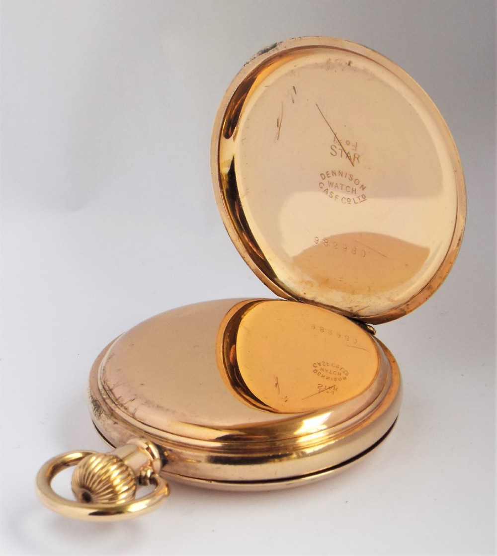 Antique  Waltham Traveler full hunter pocket watch. 1927 View IV