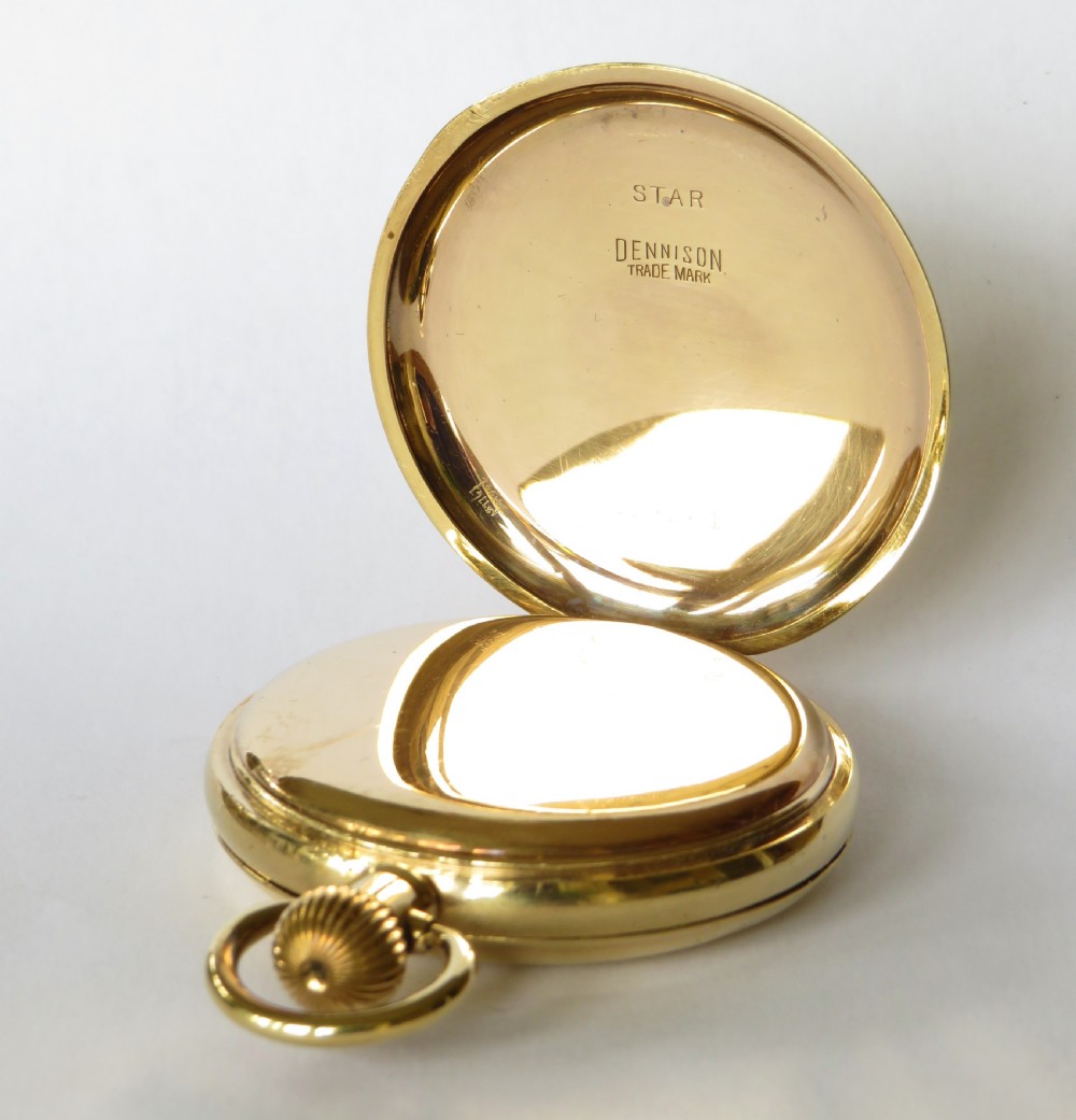 1930s Record Dreadnought full hunter pocket watch View III