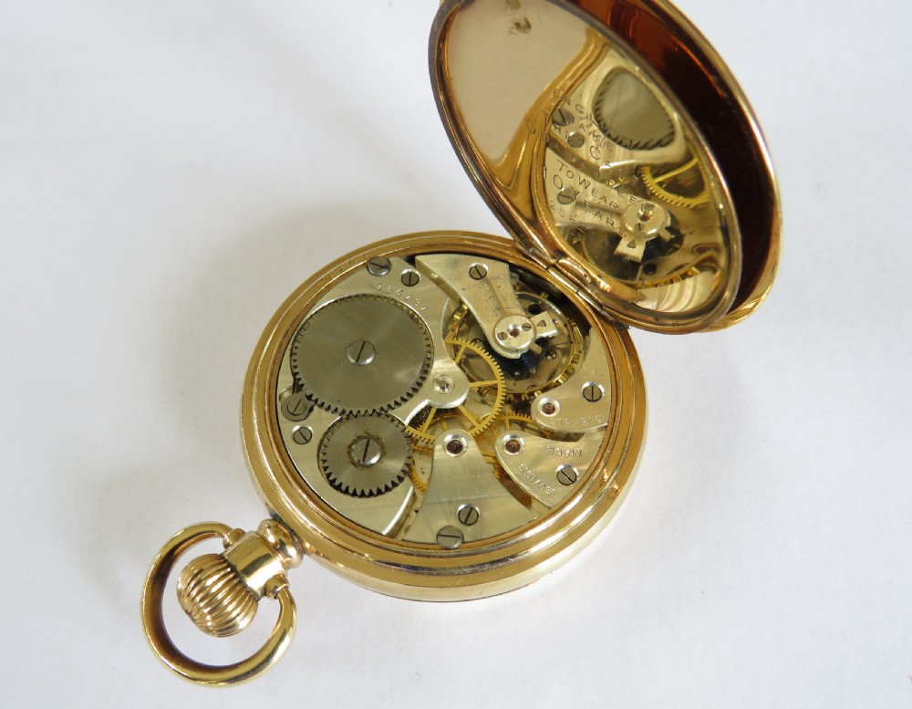 1930s Record Dreadnought full hunter pocket watch View IV