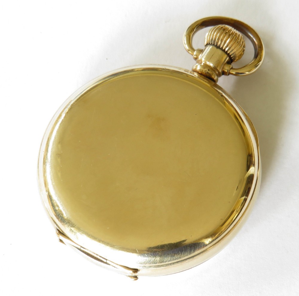 1930s Record Dreadnought full hunter pocket watch View V