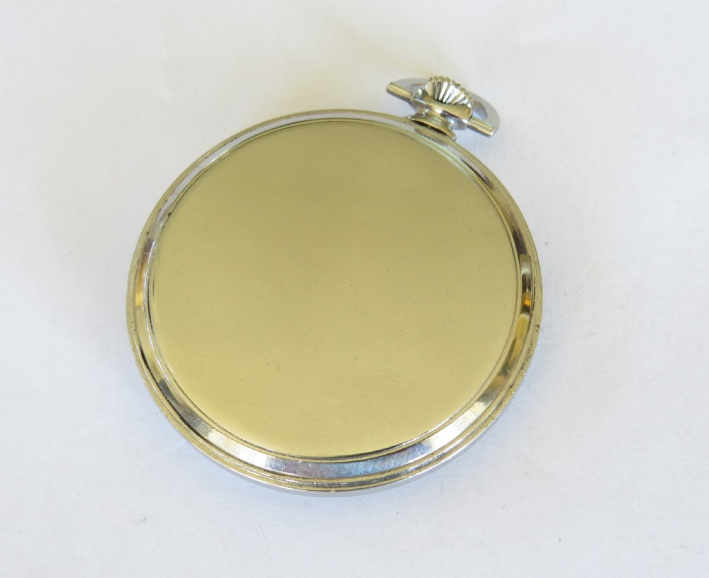 Unusual antique J W Benson pocket watch View IV