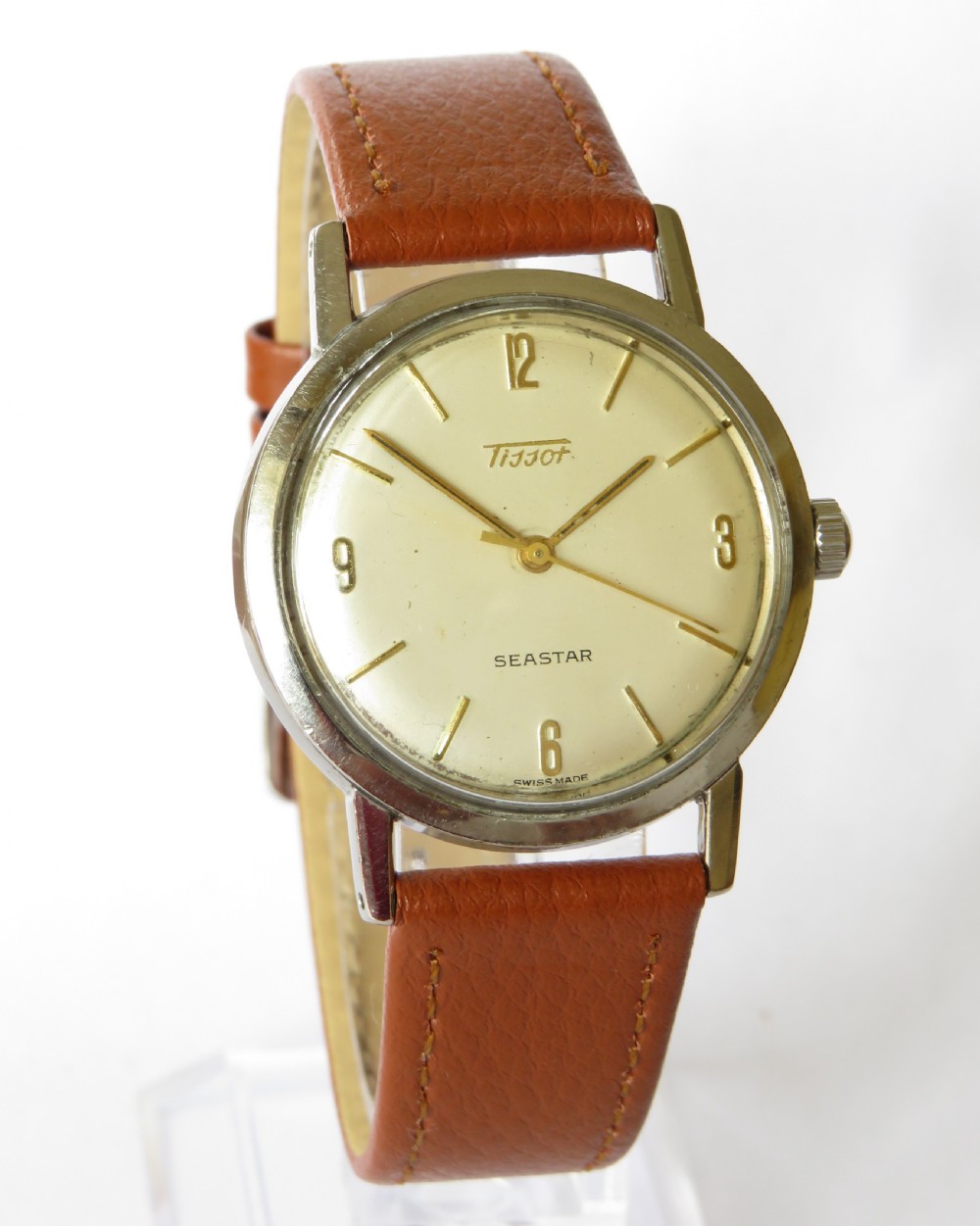 Gents Tissot Seastar wrist watch, 1957 View II