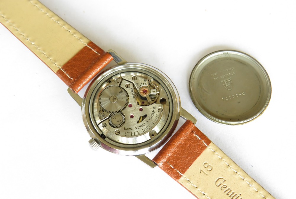 Gents Tissot Seastar wrist watch, 1957 View III