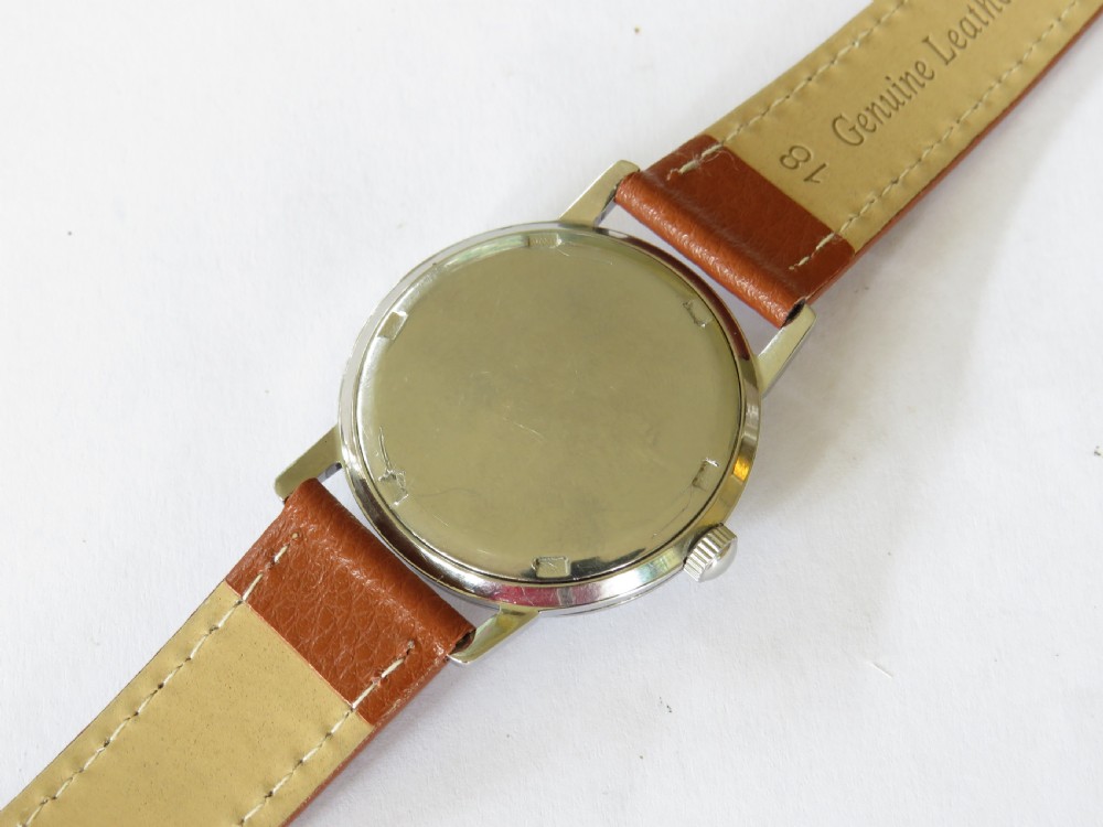 Gents Tissot Seastar wrist watch, 1957 View V