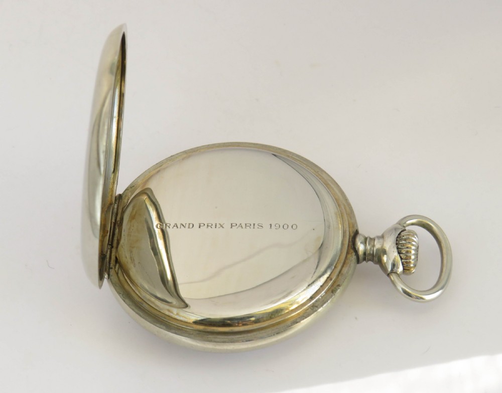 Antique Zenith pocket watch, c1910s View III