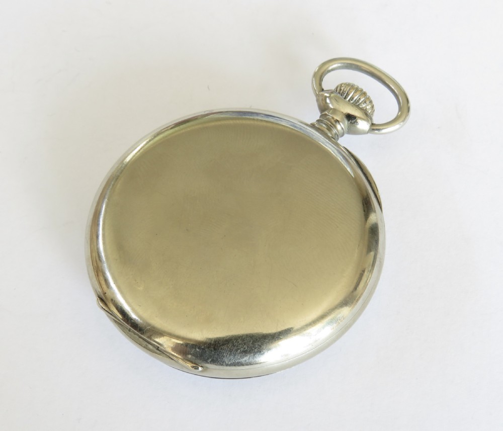 Antique Zenith pocket watch, c1910s View VI