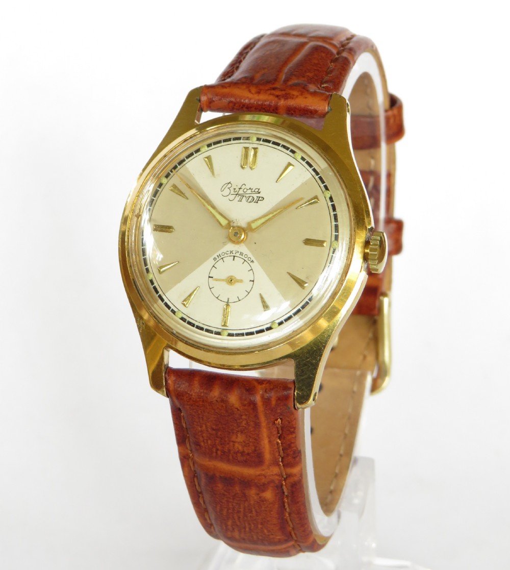 1950s Bifora Top wrist watch