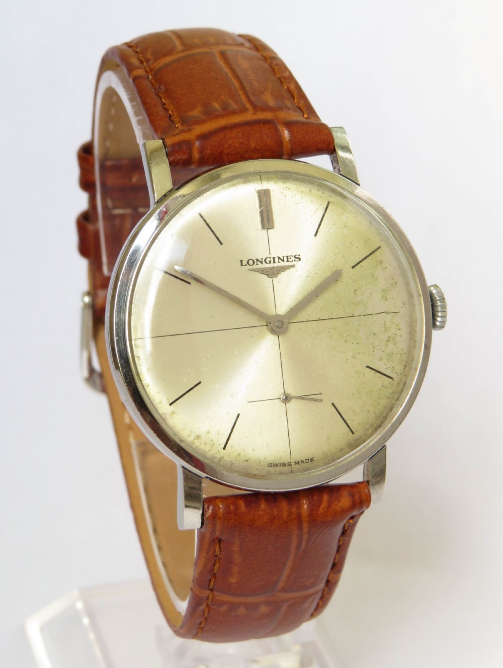 Gents Longines wrist watch, 1965 View II