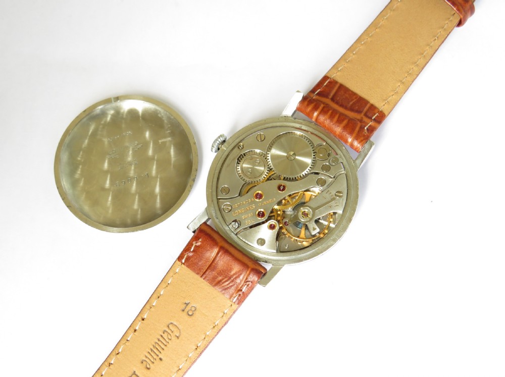 Gents Longines wrist watch, 1965 View III