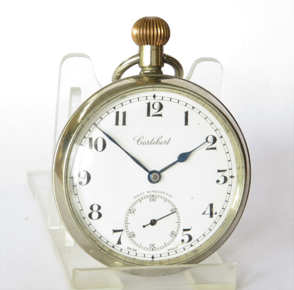 1930s Cortebert pocket watch View II