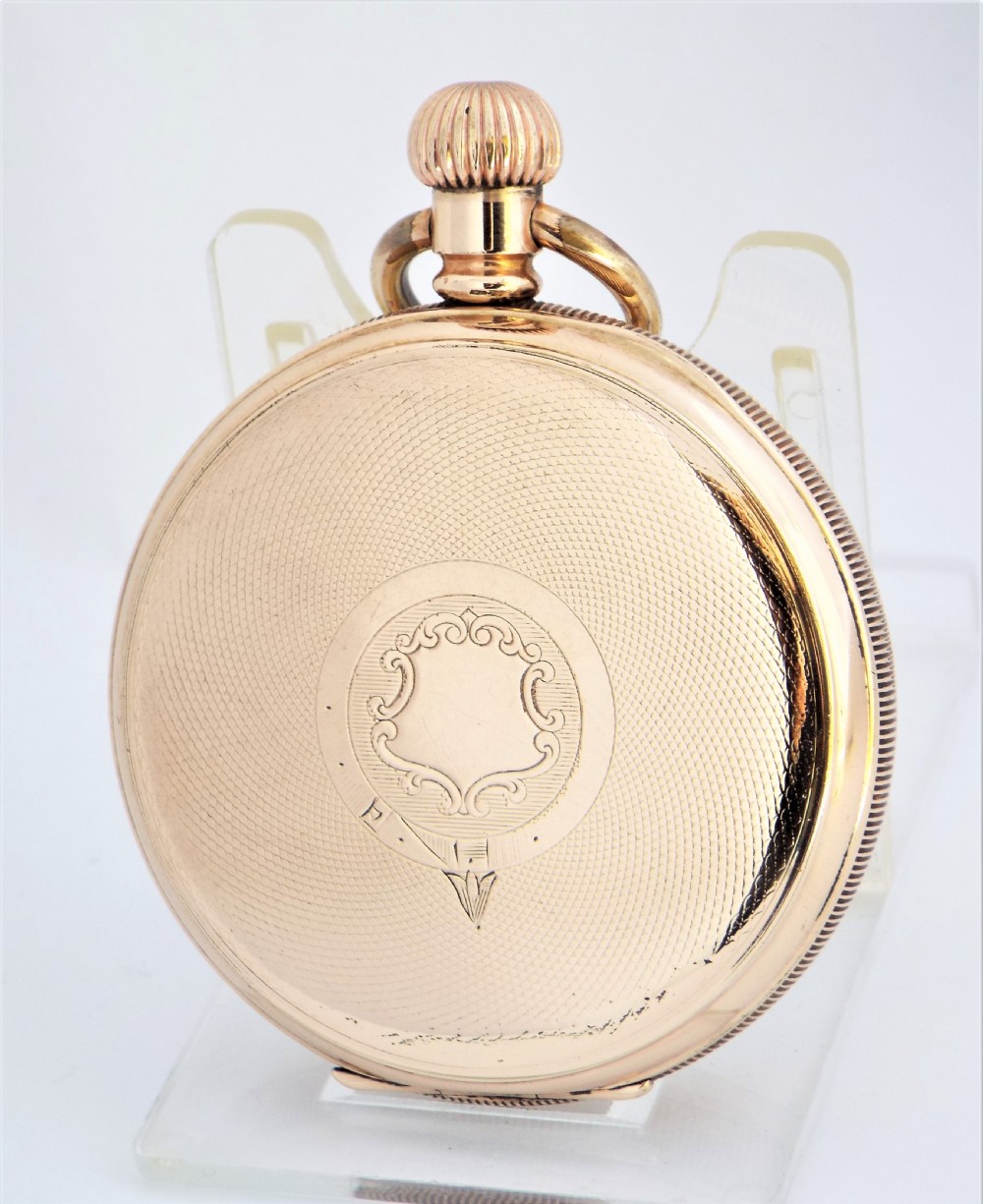 Antique  Waltham  Traveler pocket watch 1908. View II