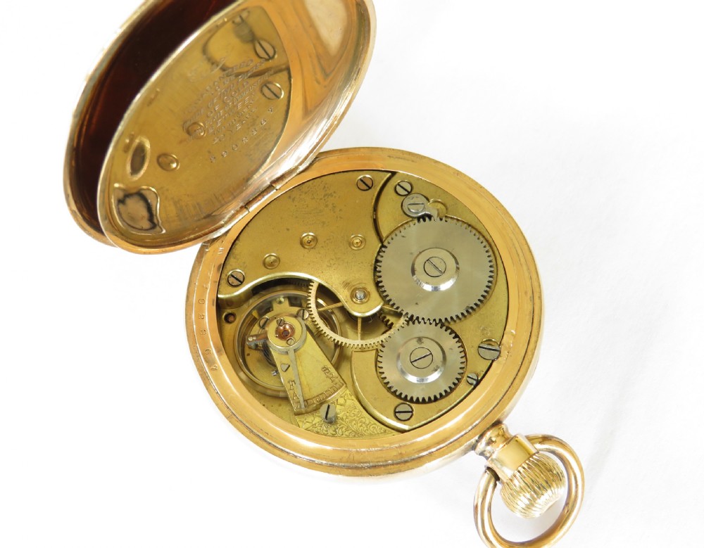 Antique Omega pocket watch View III