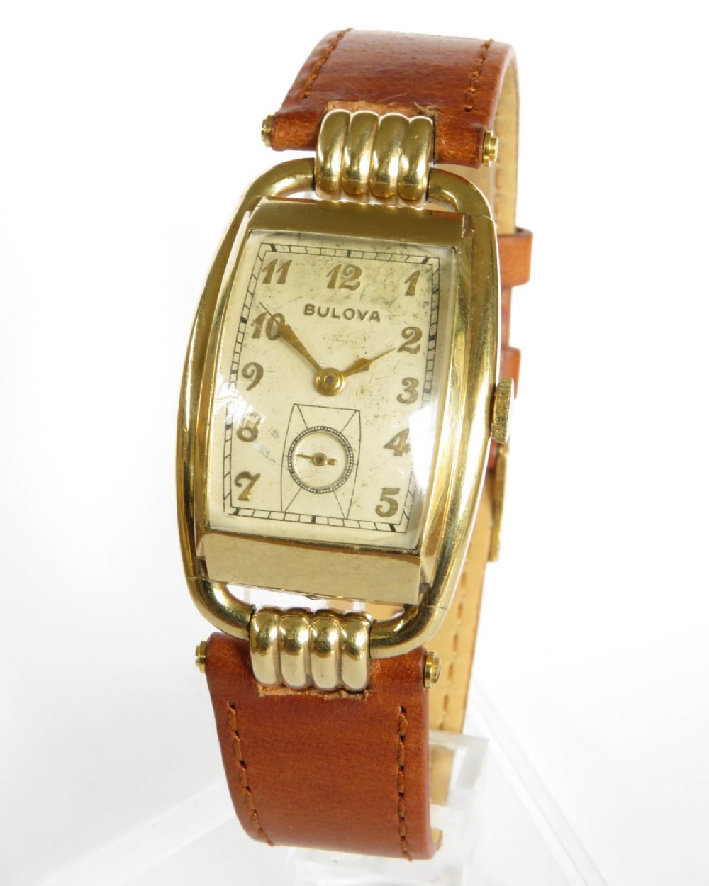 Gents 1941 Bulova Ambassdor curvex wrist watch