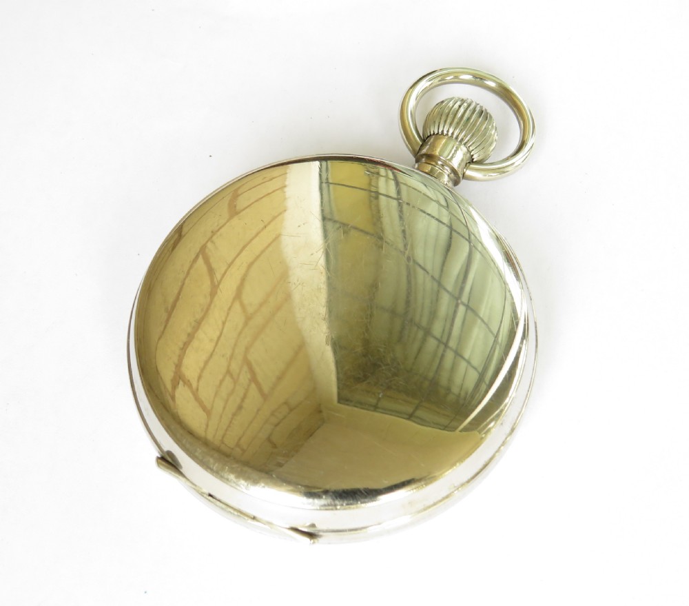 Antique Swiss goliath pocket watch View V