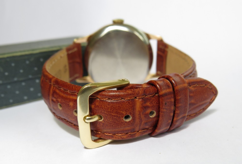 Gents Smiths De Luxe watch, box & papers, 1958 View V